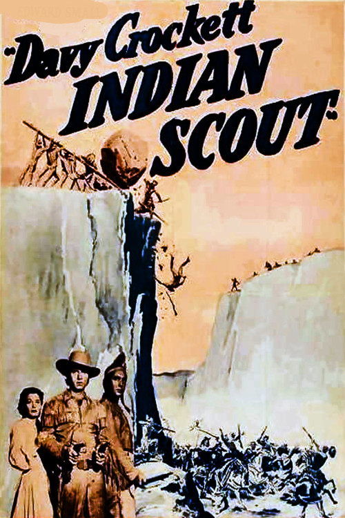 Póster de Davy Crockett, Indian Scout