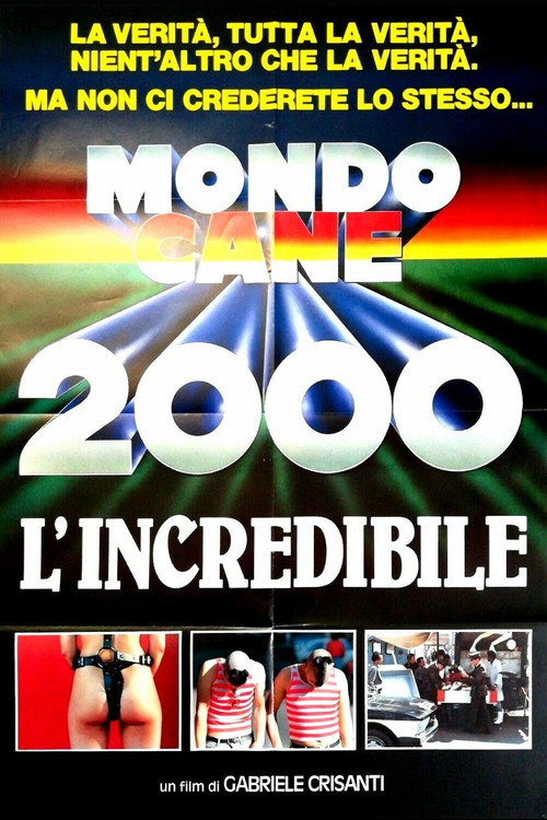 Póster de Mondo Cane 2000 -The Incredible