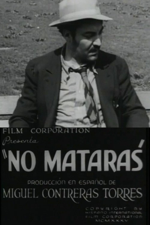 Póster de No matarás