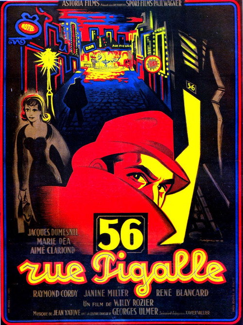 Poster von 56, rue Pigalle