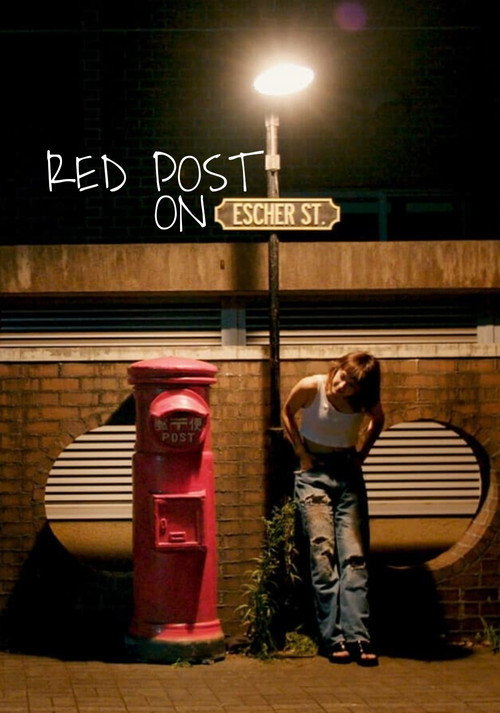 Poster von Red Post on Escher Street