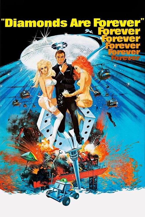 Póster de Diamonds Are Forever