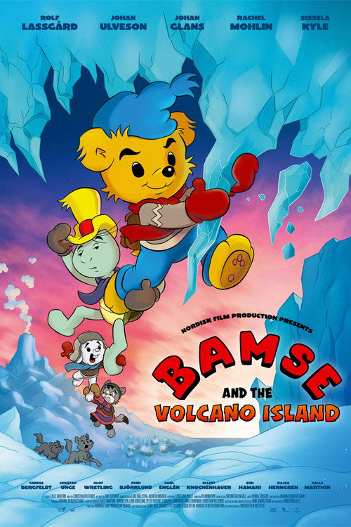 Póster de Bamse and the Volcano Island