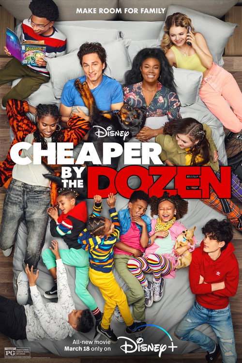 Póster de Cheaper by the Dozen