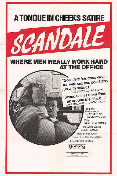Póster de Scandale