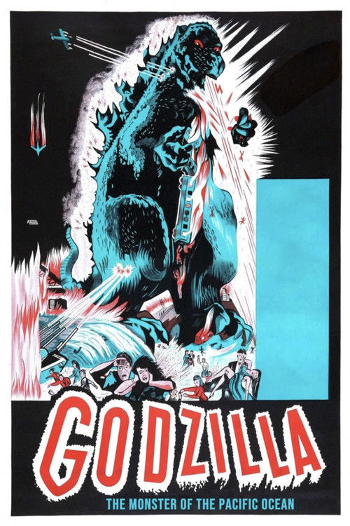 Póster de Godzilla, the Monster of the Pacific Ocean
