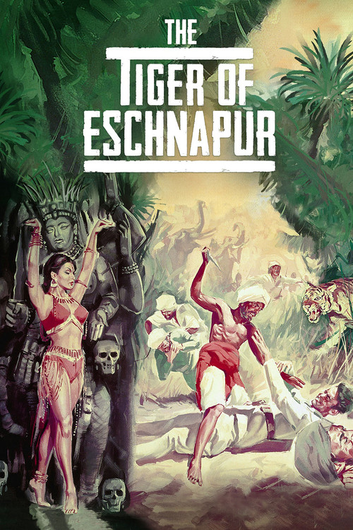 Póster de The Tiger of Eschnapur