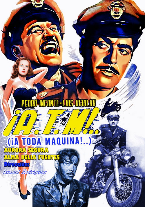 Póster de A.T.M. ¡A toda máquina!