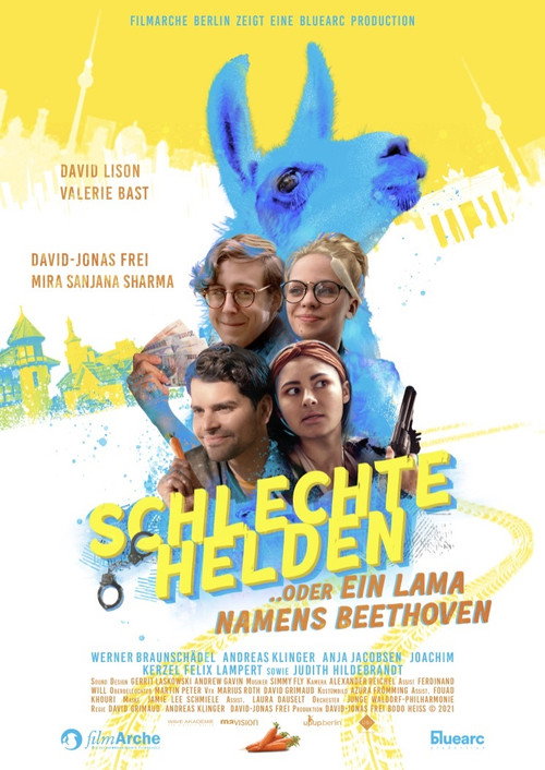 Poster von Schlechte Helden oder ein Lama namens Beethoven