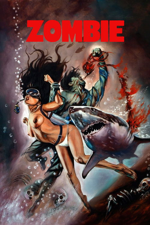 Póster de Zombie Flesh Eaters
