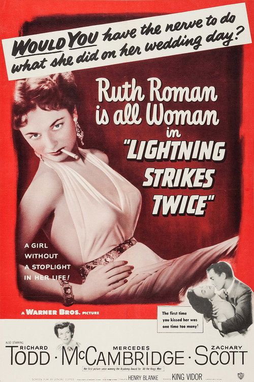 Póster de Lightning Strikes Twice