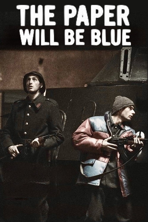 Locandina di The Paper Will Be Blue