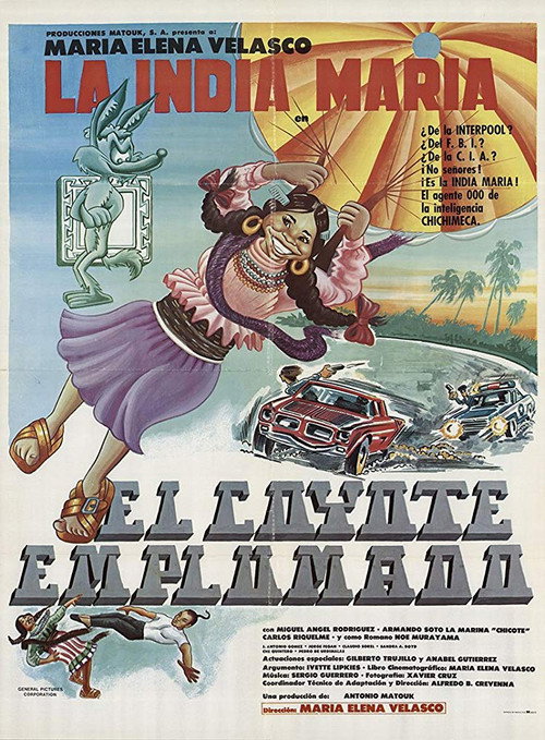Poster von The Feathered Coyote