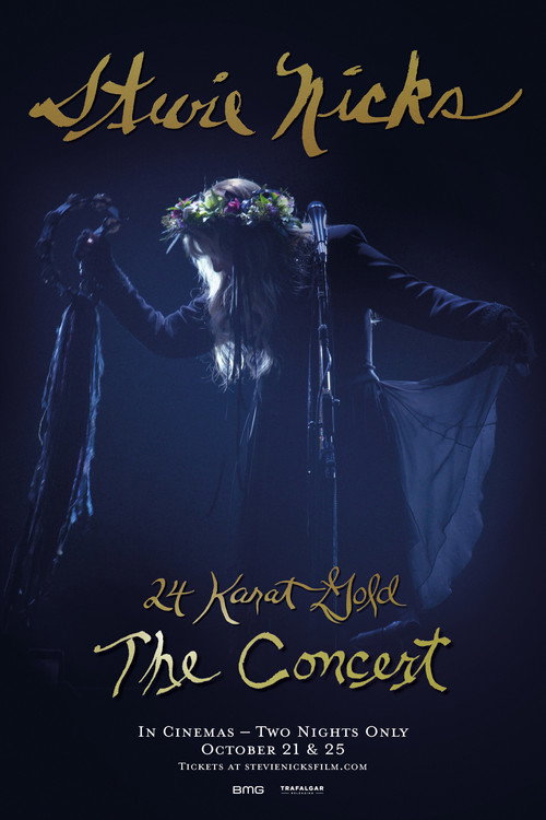 Póster de Stevie Nicks 24 Karat Gold The Concert