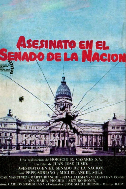 Póster de Asesinato en el Senado de la Nación