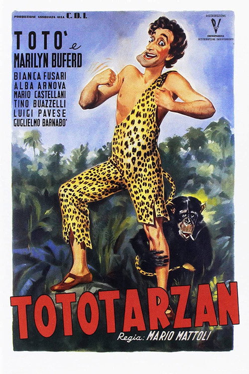 Póster de Totó Tarzán