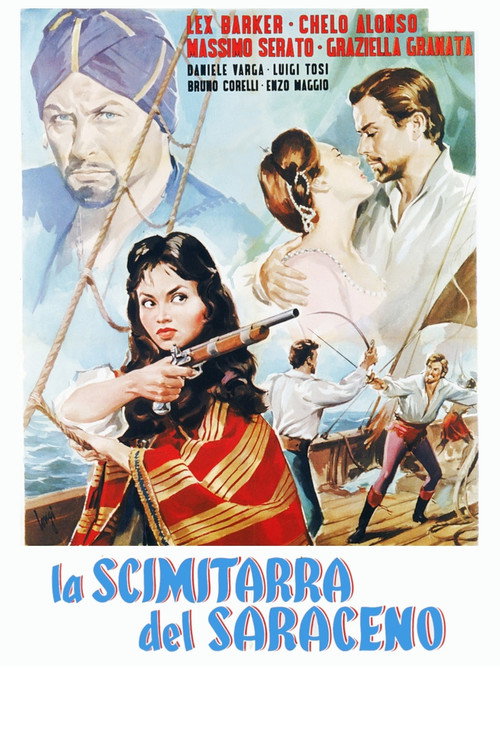 Póster de The Pirate and the Slave Girl