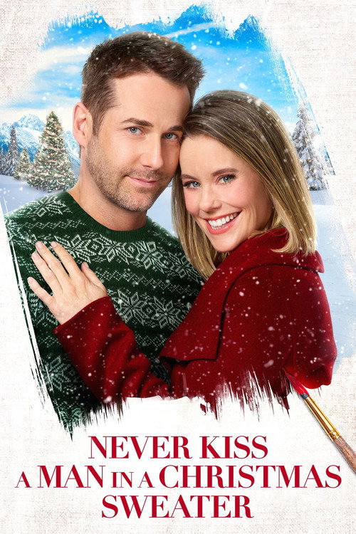 Póster de Never Kiss a Man in a Christmas Sweater