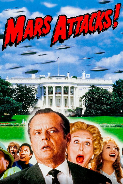 Póster de Mars Attacks!