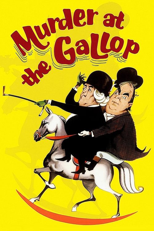 Póster de Murder at the Gallop
