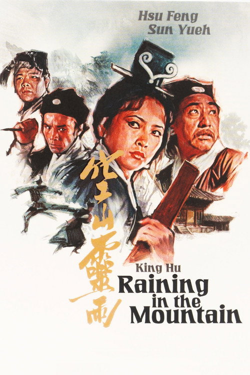 Póster de Raining in the Mountain