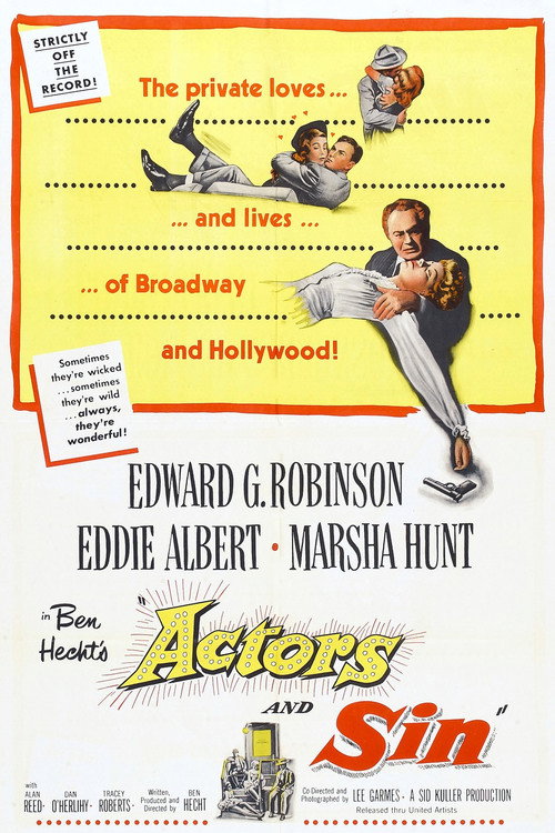 Póster de Actors and Sin