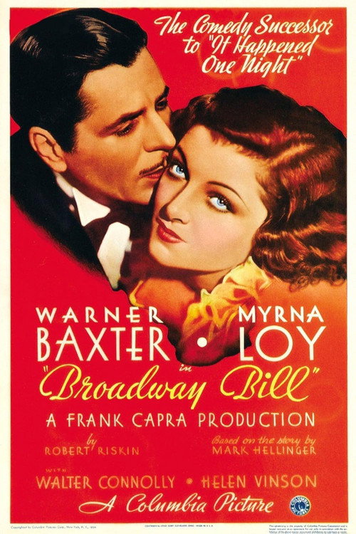 Póster de Broadway Bill
