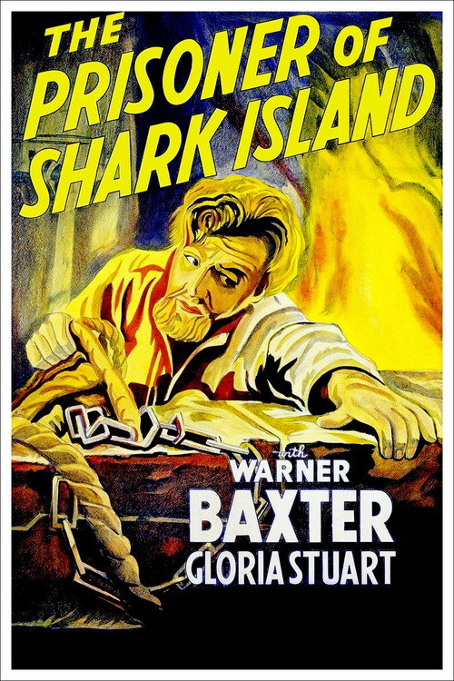 Póster de The Prisoner of Shark Island