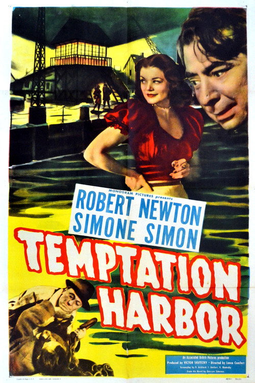 Póster de Temptation Harbour