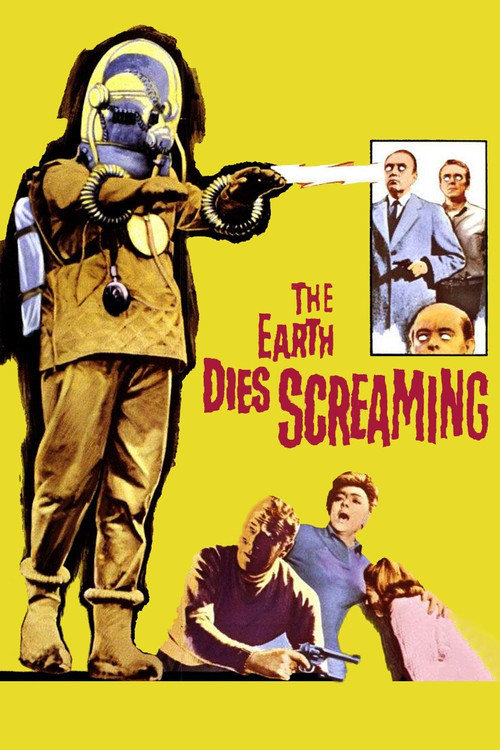 Póster de The Earth Dies Screaming