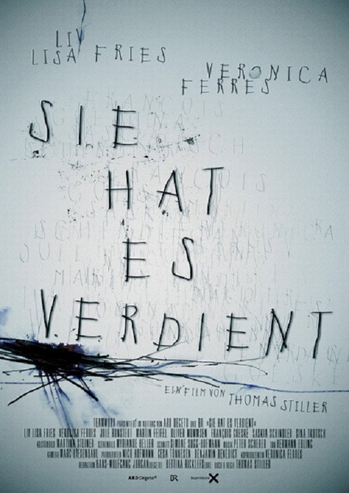 Póster de She Deserved It