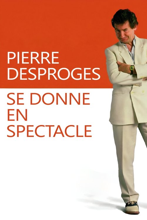 Póster de Pierre Desproges au théâtre Grévin