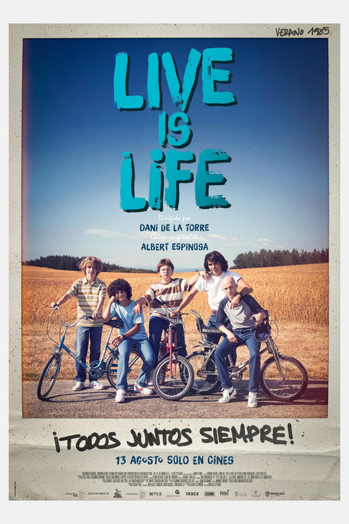 Póster de Live is life: la gran aventura
