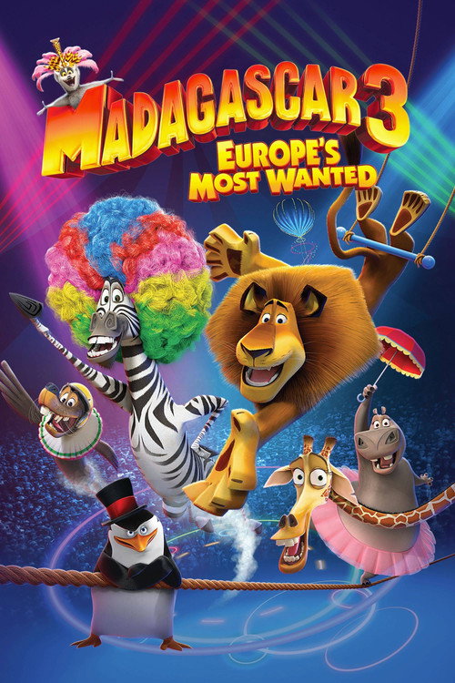 Pôster de Madagascar 3: Os Procurados