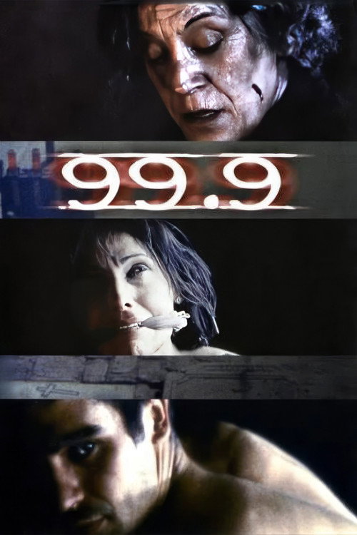 Póster de 99.9: la frecuencia del terror