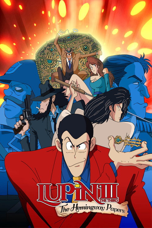 Locandina di Lupin III - Il mistero delle carte di Hemingway