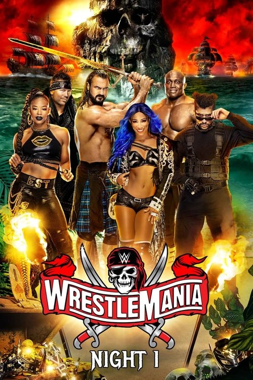 Póster de WWE WrestleMania 37: Night 1