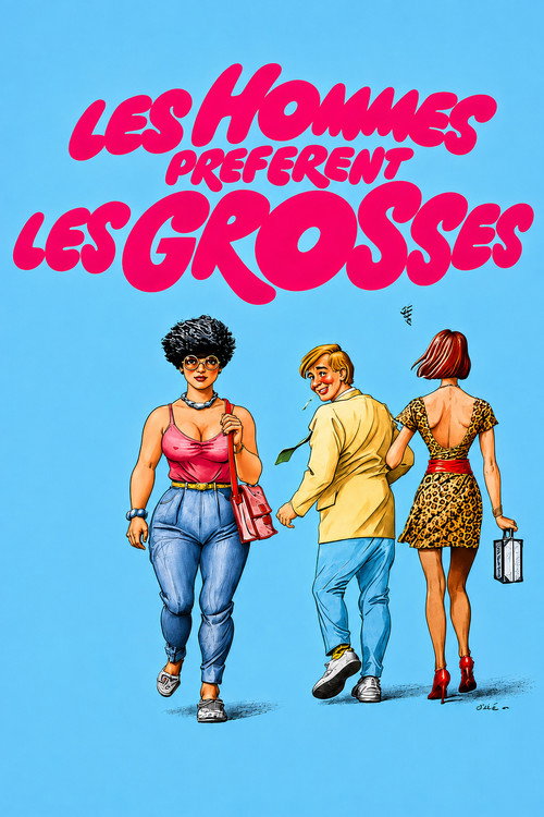Póster de Men Prefer Fat Girls