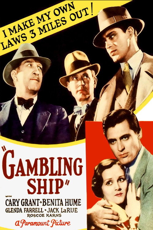 Locandina di Gambling Ship