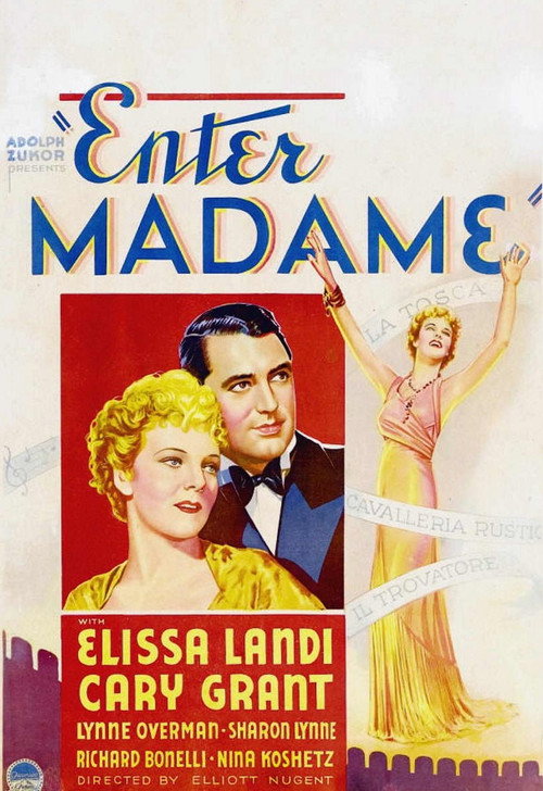 Póster de Enter Madame