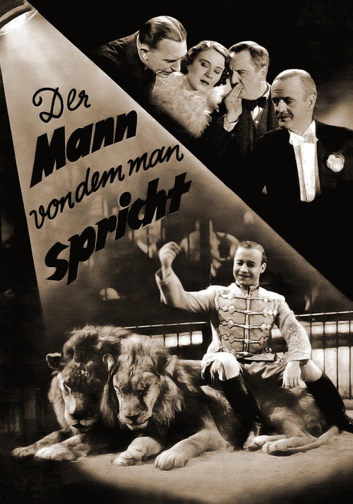 Póster de The Man Who is Talked About