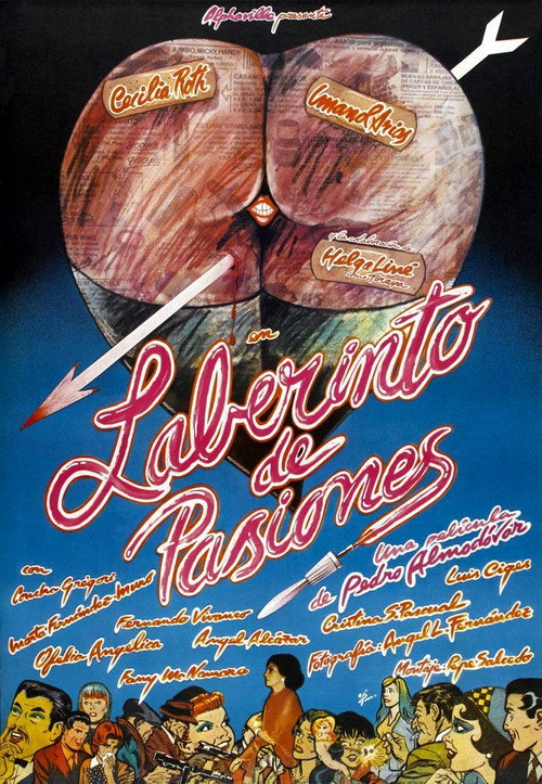 Póster de Laberinto de pasiones