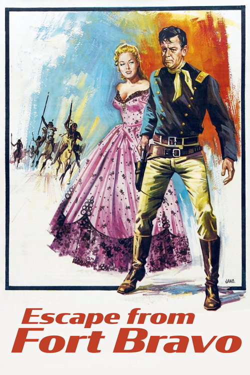 Poster von Verrat im Fort Bravo