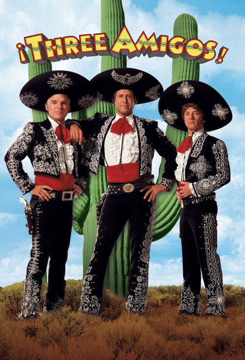 Póster de ¡Three Amigos!