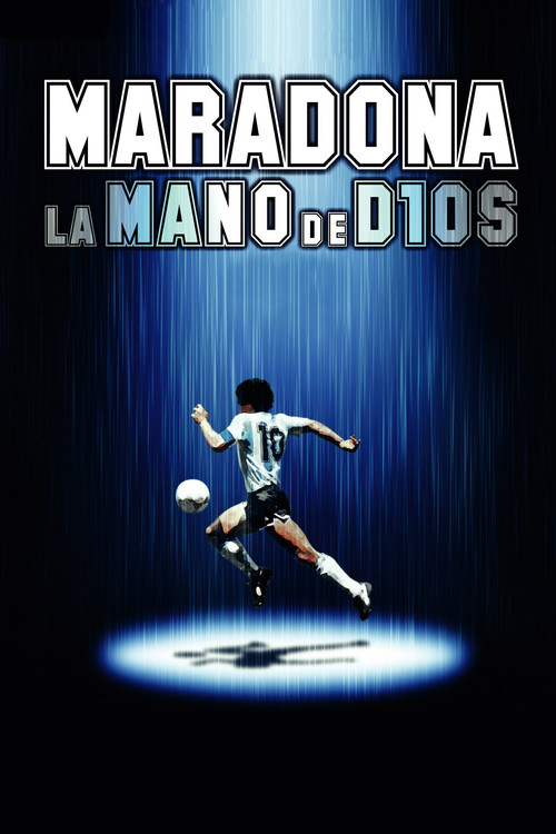 Locandina di Maradona, la mano di Dio