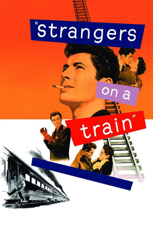 Póster de Strangers on a Train