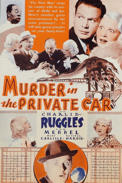 Póster de Murder in the Private Car