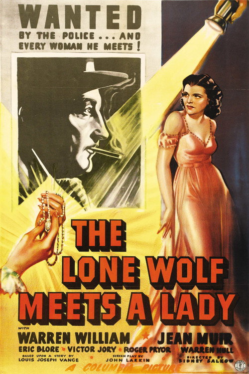 Póster de The Lone Wolf Meets a Lady
