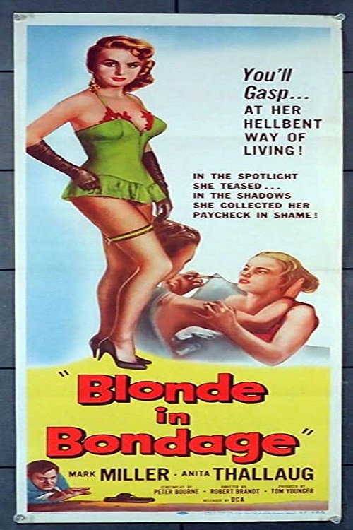 Póster de Blonde in Bondage