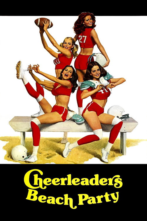 Póster de Cheerleaders Beach Party